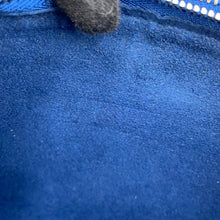 将图像加载到图库查看器中，LOUIS VUITTON Pochette Double Zip BlueM69124 LV Escale
