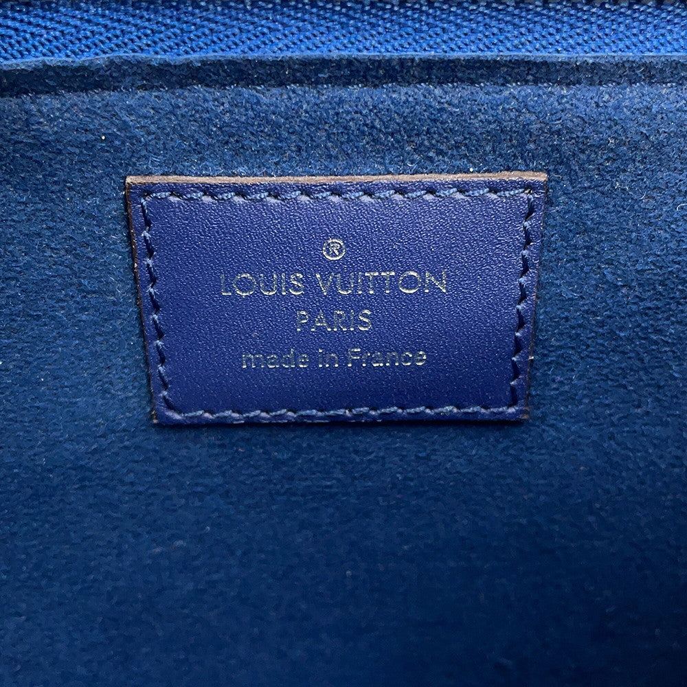 LOUIS VUITTON Pochette Double Zip BlueM69124 LV Escale– GALLERY