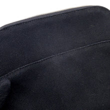 Load image into Gallery viewer, HERMES BolidePouch Black Canvas Size PM
