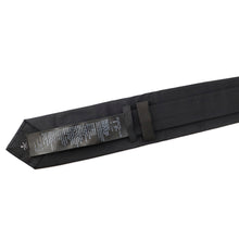 Load image into Gallery viewer, PRADA Triangle Logo Tie Black 100% recycled Polyamide
