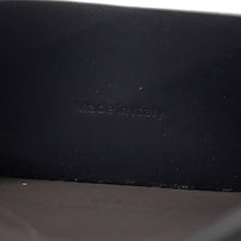 将图像加载到图库查看器中，Berluti Calligraphy Card Case Gray Leather
