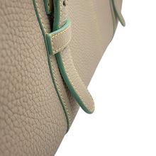 将图像加载到图库查看器中，LOEWE Senda Travel Bag Beige Leather
