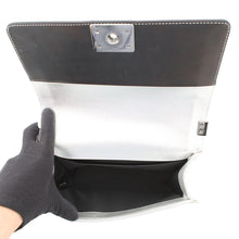 Load image into Gallery viewer, CHANEL Boy Chanel ChainShoulder Bag Black/SilverA67086 Leather Size 25
