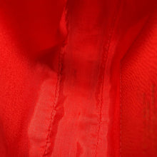 将图像加载到图库查看器中，Ferragamo Vara Ribbon Shoulder Bag Red Leather
