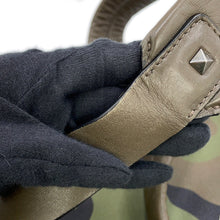 Load image into Gallery viewer, Valentino Garavani Rock Studded Camouflage Backpack Khaki Nylon
