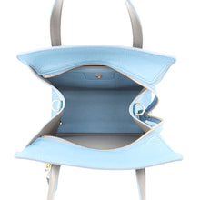 Load image into Gallery viewer, Ferragamo Amy Gancini 2WAY Handbag Blue21F478 Leather

