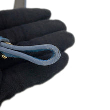 Load image into Gallery viewer, Ferragamo Amy Gancini 2WAY Handbag Blue21F478 Leather
