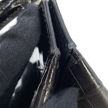 将图像加载到图库查看器中，Maison Margiela Maison Margiela Snatched 2-Way Handbag Gray/BlackS58WG0168P4517P8013 Embossed Leather Size Small
