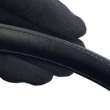 将图像加载到图库查看器中，Maison Margiela Maison Margiela Snatched 2-Way Handbag Gray/BlackS58WG0168P4517P8013 Embossed Leather Size Small
