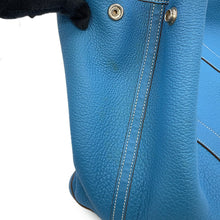 Load image into Gallery viewer, HERMES Garden Party Azur Negonda Leather Size PM
