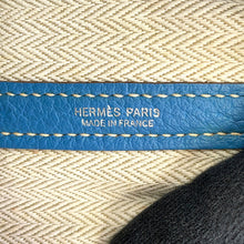 Load image into Gallery viewer, HERMES Garden Party Azur Negonda Leather Size PM

