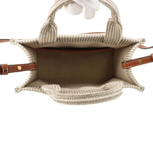 Load image into Gallery viewer, CELINE Covertice Triomphe 2WAY Beige/Brown199162FEE.02BG Canvas Leather Size Small
