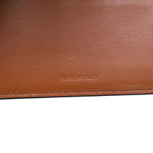 将图像加载到图库查看器中，CELINE Triomphe Trifold Compact Wallet Beige/Brown10D783 Canvas/Leather
