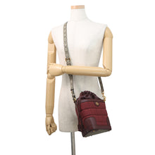 Load image into Gallery viewer, GUCCI GG Supreme Shoulder Bag Bordeaux752533 GG Supreme Canvas Leather
