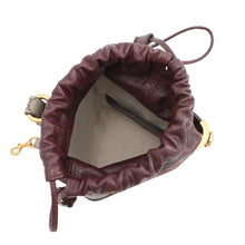 Load image into Gallery viewer, GUCCI GG Supreme Shoulder Bag Bordeaux752533 GG Supreme Canvas Leather
