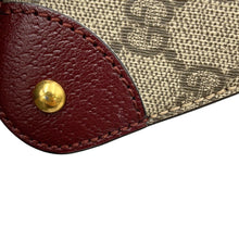 Load image into Gallery viewer, GUCCI GG Supreme Shoulder Bag Bordeaux752533 GG Supreme Canvas Leather
