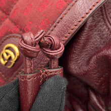 Load image into Gallery viewer, GUCCI GG Supreme Shoulder Bag Bordeaux752533 GG Supreme Canvas Leather
