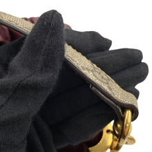 Load image into Gallery viewer, GUCCI GG Supreme Shoulder Bag Bordeaux752533 GG Supreme Canvas Leather
