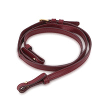 Load image into Gallery viewer, DOLCE&amp;GABBANA Logo Studded 2WAY Pouch Bordeaux Velour
