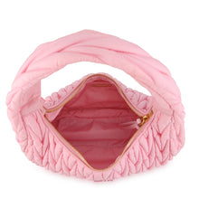 Load image into Gallery viewer, MIUMIU Re-Nylon Matelassé Wonder Hobo Bag Pink5BC108_2F5A_F0028 Nylon
