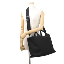 将图像加载到图库查看器中，PRADA Drill 2WAY Tote Bag Black2VG081 Canvas
