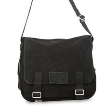 将图像加载到图库查看器中，SAINT LAURENT PARIS Messenger bag Black685586AAAEN1000 suede
