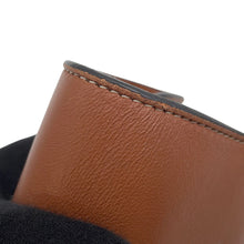 将图像加载到图库查看器中，CELINE Triomphe Tri-fold Compact Wallet Brown10D783 Leather

