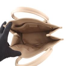 Load image into Gallery viewer, Ferragamo Beach Handbag Beige214988 765805 Canvas Size Small
