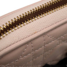 Load image into Gallery viewer, Dior Cannage Lady Dior Round Zip Long Wallet PinkS0007ONMJ_M973 Leather
