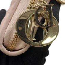 Load image into Gallery viewer, Dior Cannage Lady Dior Round Zip Long Wallet PinkS0007ONMJ_M973 Leather
