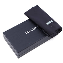 Load image into Gallery viewer, PRADA Zip Around Long Wallet Black2ML317 BrushedLeather
