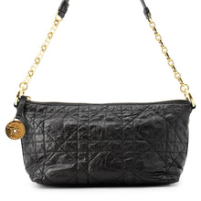 Load image into Gallery viewer, Dior Macrocannage Hobo Shoulder Bag BlackS3202UNIO_M900 CrinkledCalf Leather

