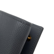 Load image into Gallery viewer, CELINE Large flap wallet Medium Gray10B563BEL Leather
