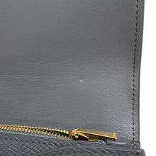 Load image into Gallery viewer, CELINE Large flap wallet Medium Gray10B563BEL Leather
