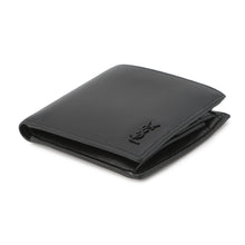 Load image into Gallery viewer, SAINT LAURENT PARIS Cassandra Bi-fold Wallet Black Leather
