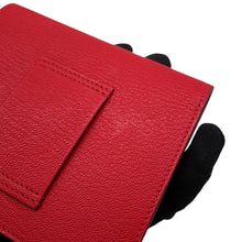 将图像加载到图库查看器中，HERMES Roulis Ruri Slim Rouge Coeur Chevre Myzore Goatskin
