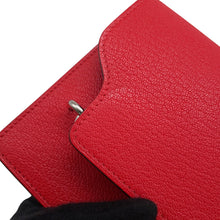 将图像加载到图库查看器中，HERMES Roulis Ruri Slim Rouge Coeur Chevre Myzore Goatskin
