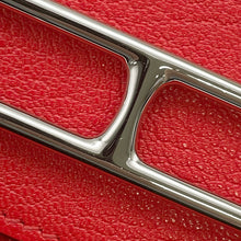 将图像加载到图库查看器中，HERMES Roulis Ruri Slim Rouge Coeur Chevre Myzore Goatskin
