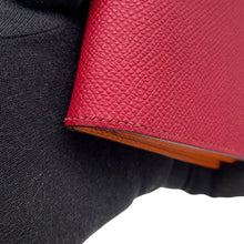 Load image into Gallery viewer, HERMES Bearnsfre Verso Ruby/Orange Epsom
