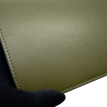 Load image into Gallery viewer, BURBERRY TB logo Shoulder Bag Khaki Leather
