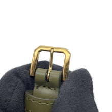 Load image into Gallery viewer, BURBERRY TB logo Shoulder Bag Khaki Leather
