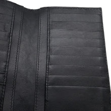Load image into Gallery viewer, Bottega Veneta INTRECCIATO Bi-fold Long Wallet Black Leather
