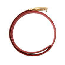 Load image into Gallery viewer, GUCCI Belt Size 70 Brown/Red036・01/79・0964 Leather
