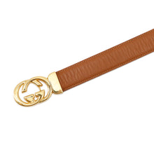 Load image into Gallery viewer, GUCCI Belt Size 70 Brown/Red036・01/79・0964 Leather
