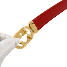 Load image into Gallery viewer, GUCCI Belt Size 70 Brown/Red036・01/79・0964 Leather
