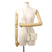 Load image into Gallery viewer, SAINT LAURENT PARIS Mini Nolita White1672738 Leather
