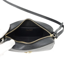 Load image into Gallery viewer, JIMMY CHOO Varenne Shoulder Bag Black Leather
