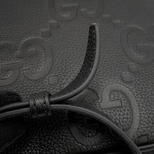 Load image into Gallery viewer, GUCCI Jumbo GG Small Cross Body Bag Black794088 Leather

