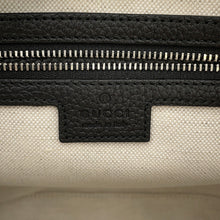 Load image into Gallery viewer, GUCCI Jumbo GG Small Cross Body Bag Black794088 Leather
