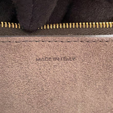 Load image into Gallery viewer, CELINE Sangle Bucket Shoulder Bag Gray189303 Leather Size Small
